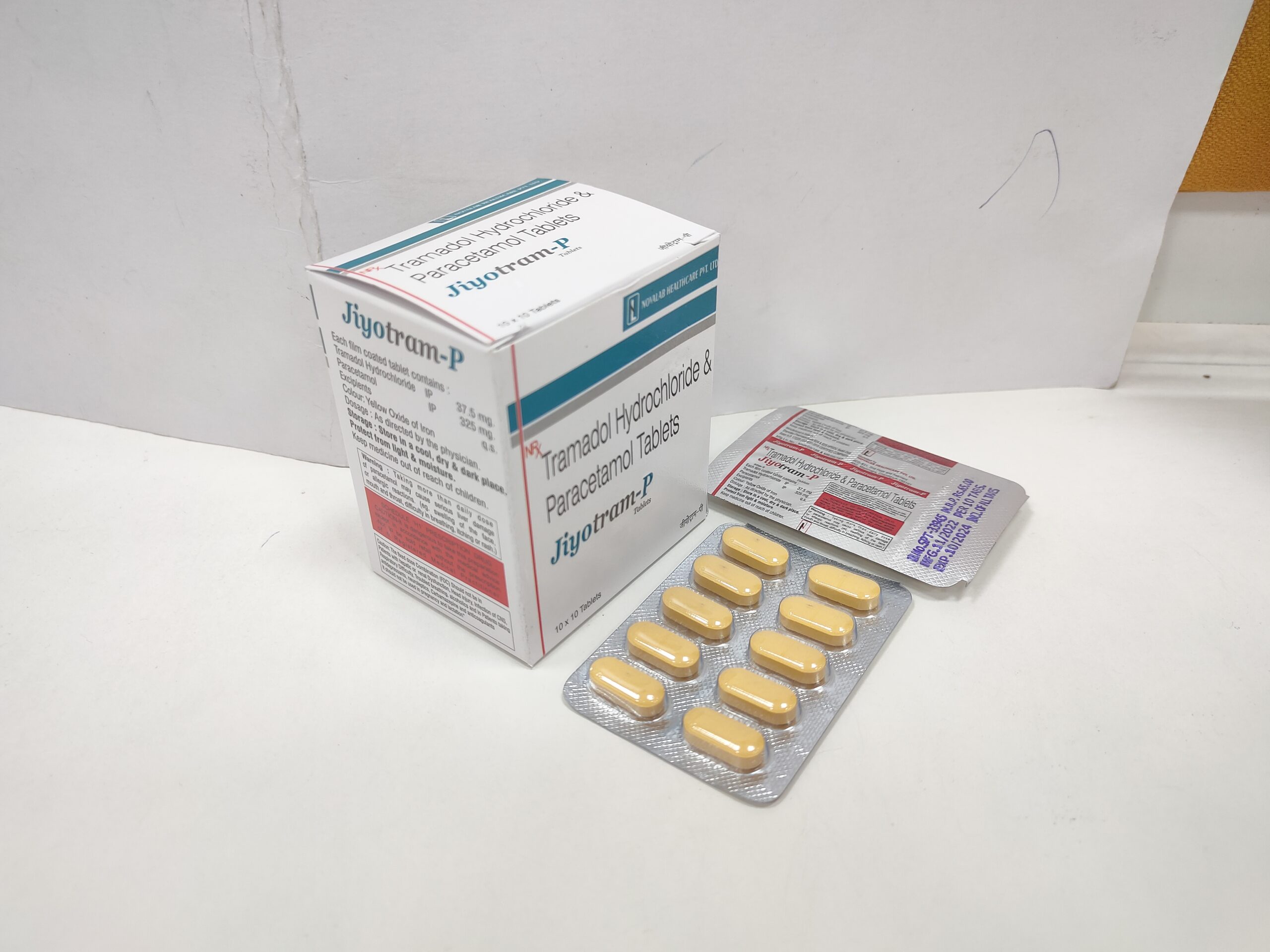 Jiyotram-P -Tramadol Hydrochloride Paracetamol Tablets
