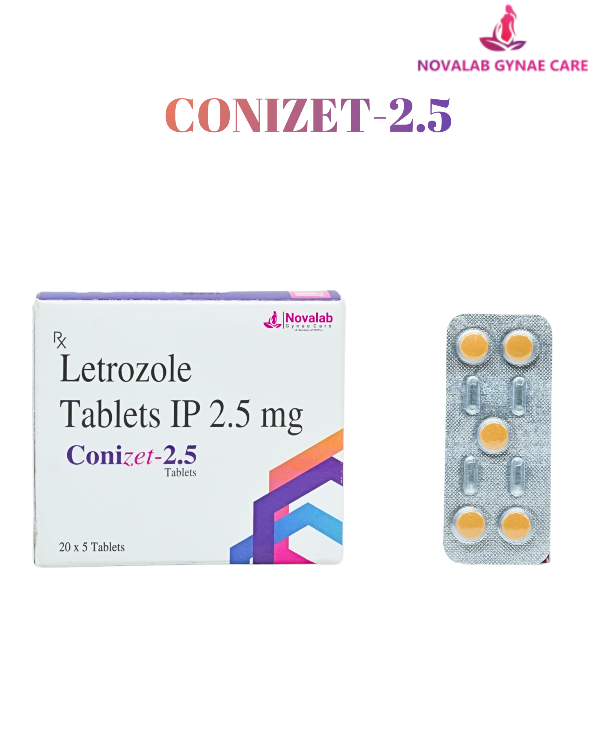 Letrozole Tablets IP 2.5 mg