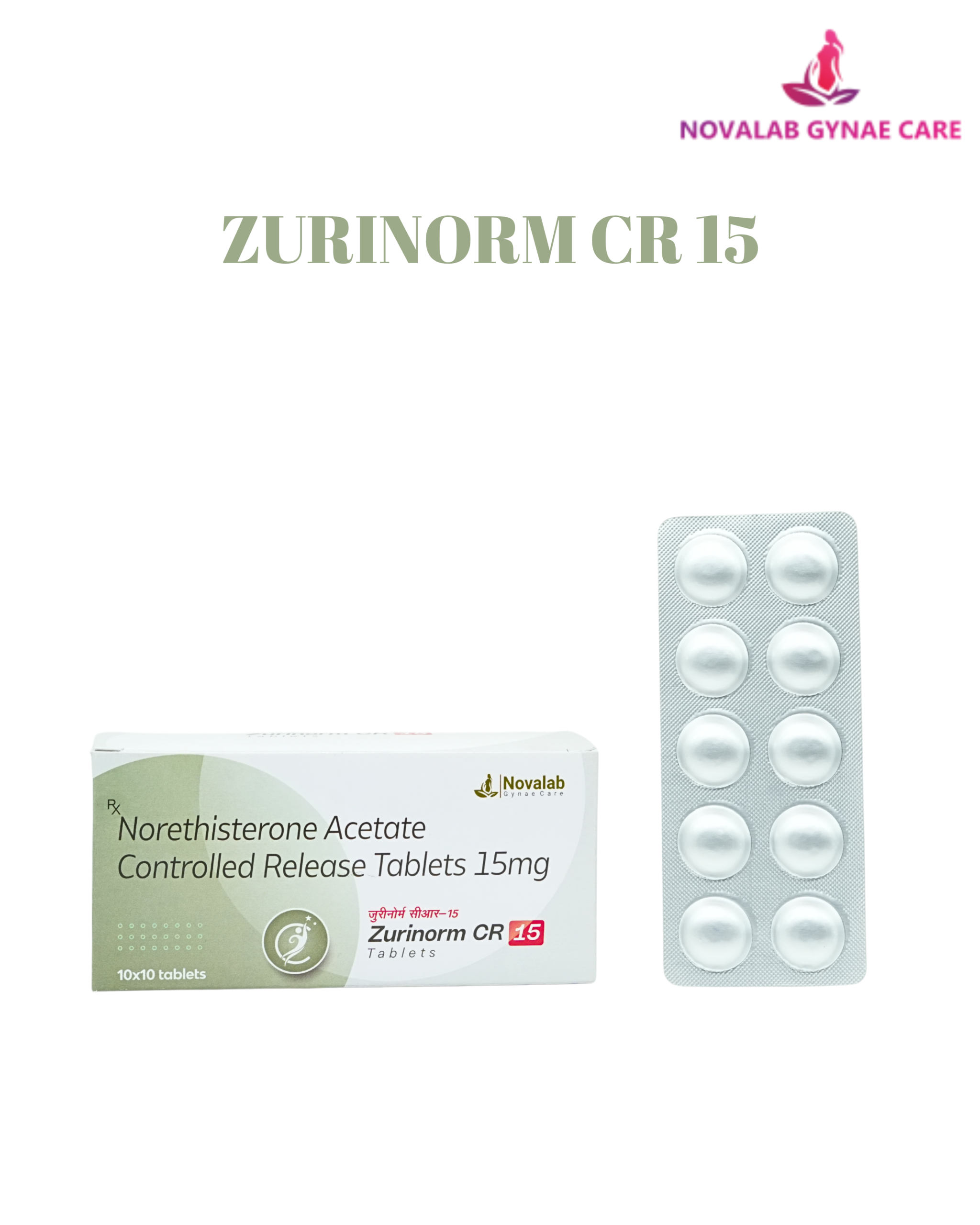 Norethisterone Acetate Controlled Release Tablets 15 mg