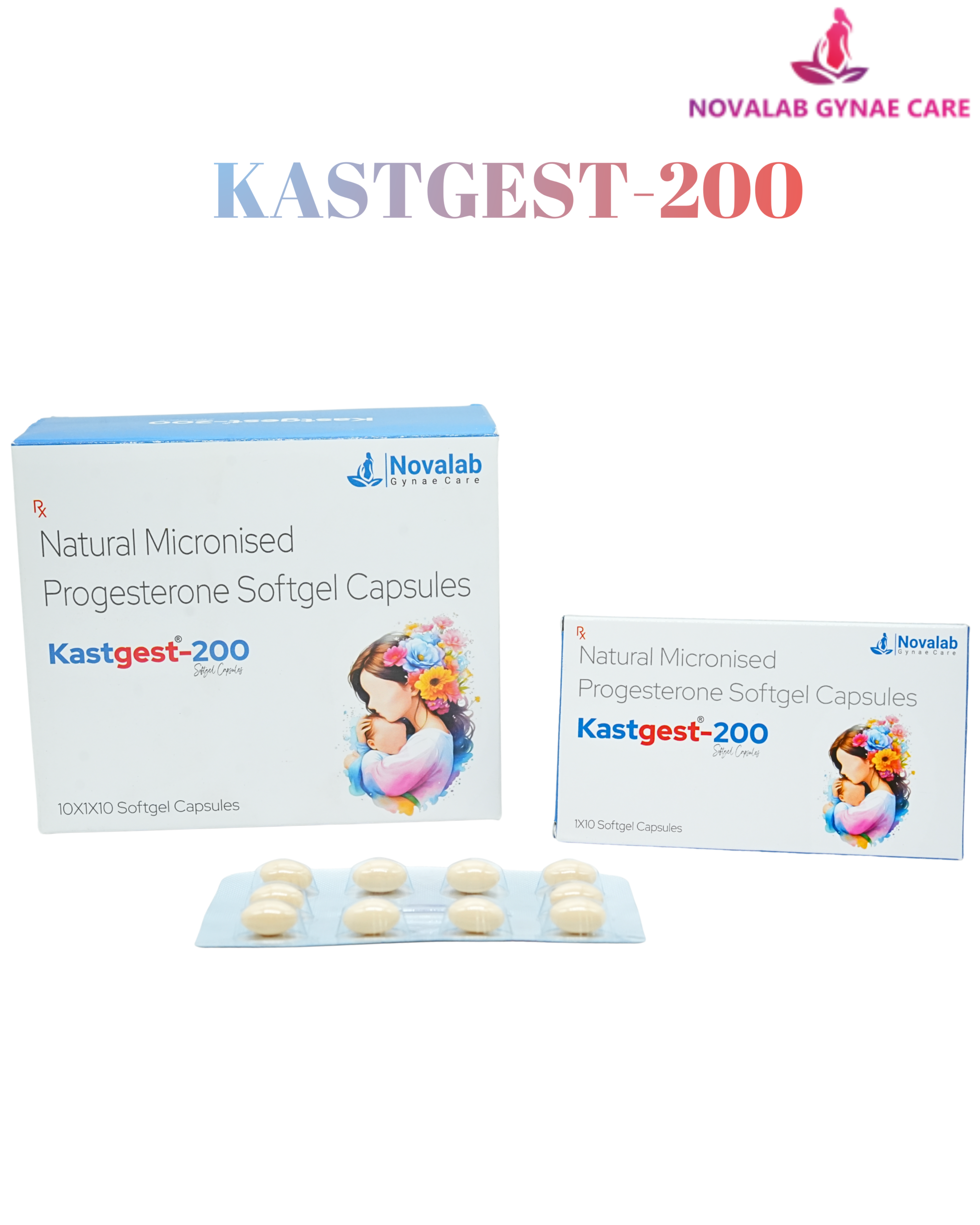 Natural Micronised Progesterone Softgel Capsules