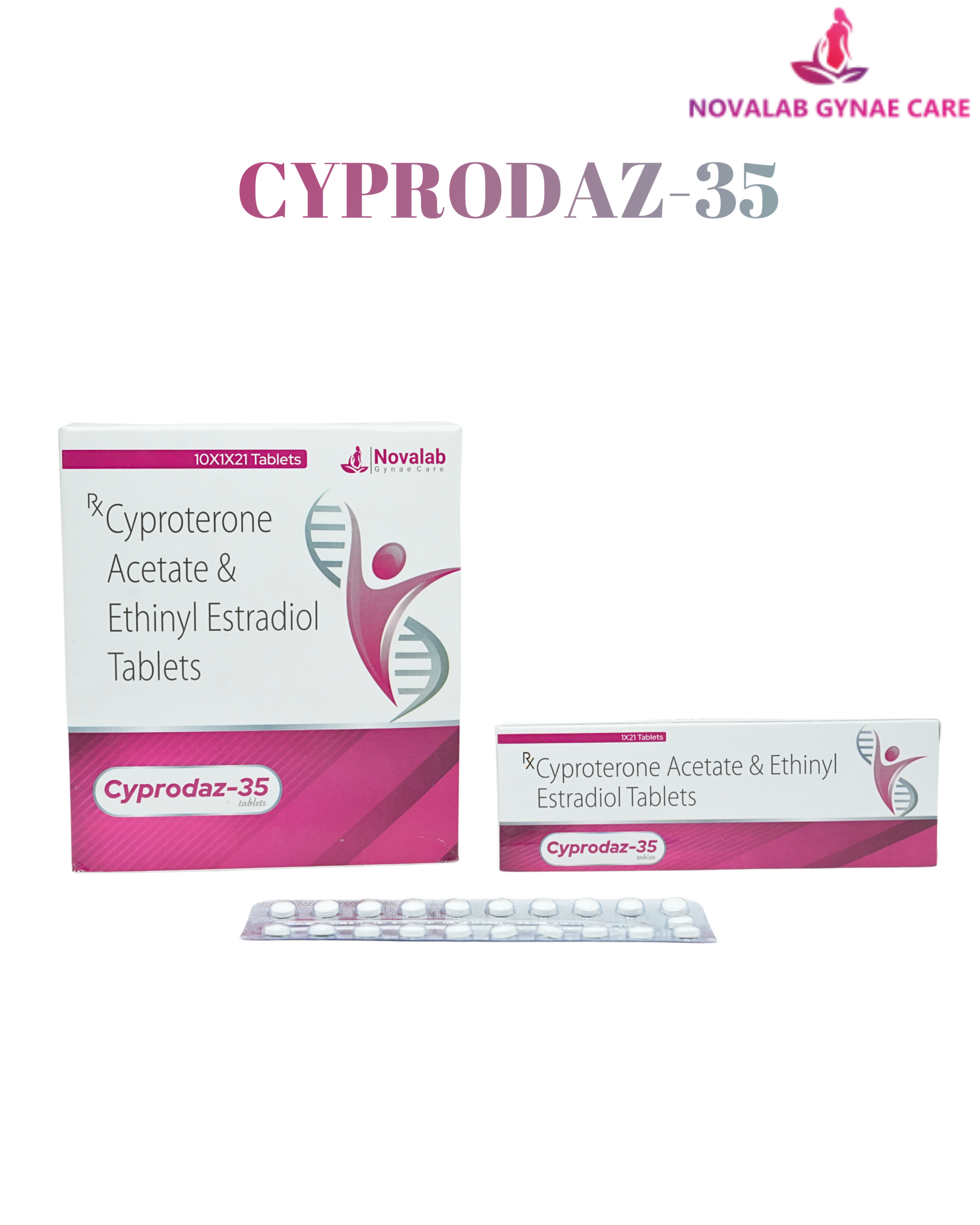 Cyproterone Acetate & Ethinyl Estradiol Tablets