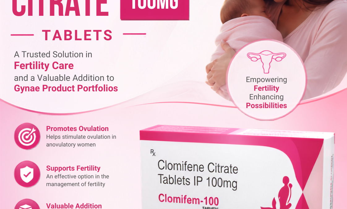 Clomifene Citrate 100mg Tablets