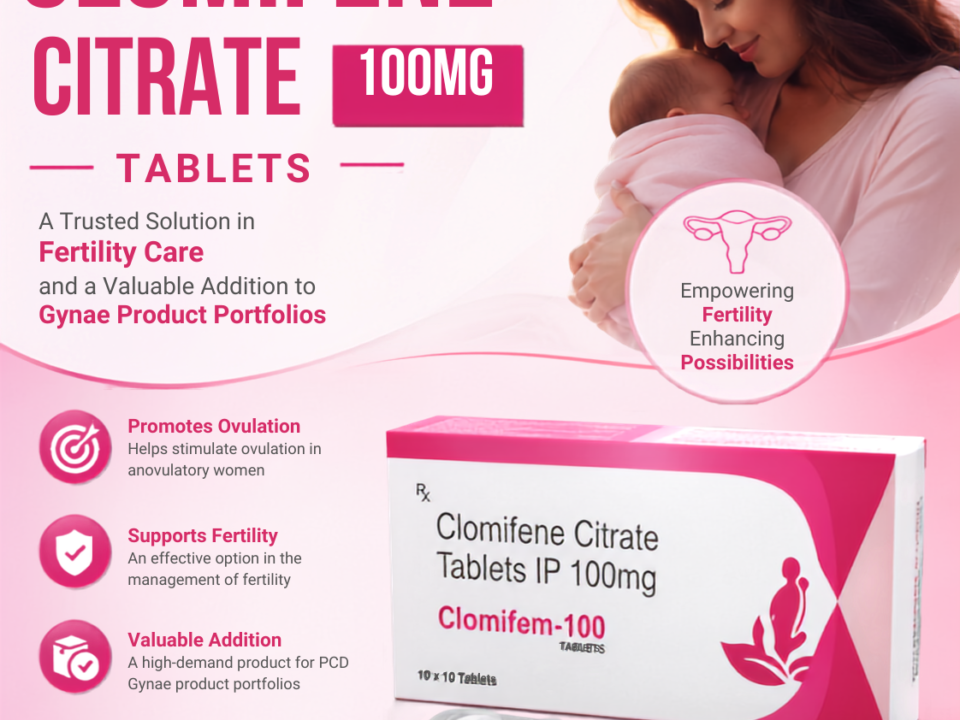 Clomifene Citrate 100mg Tablets