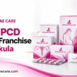 Novalab Gynae Care PCD pharma franchise banner featuring gynecology medicine products in Panchkula.
